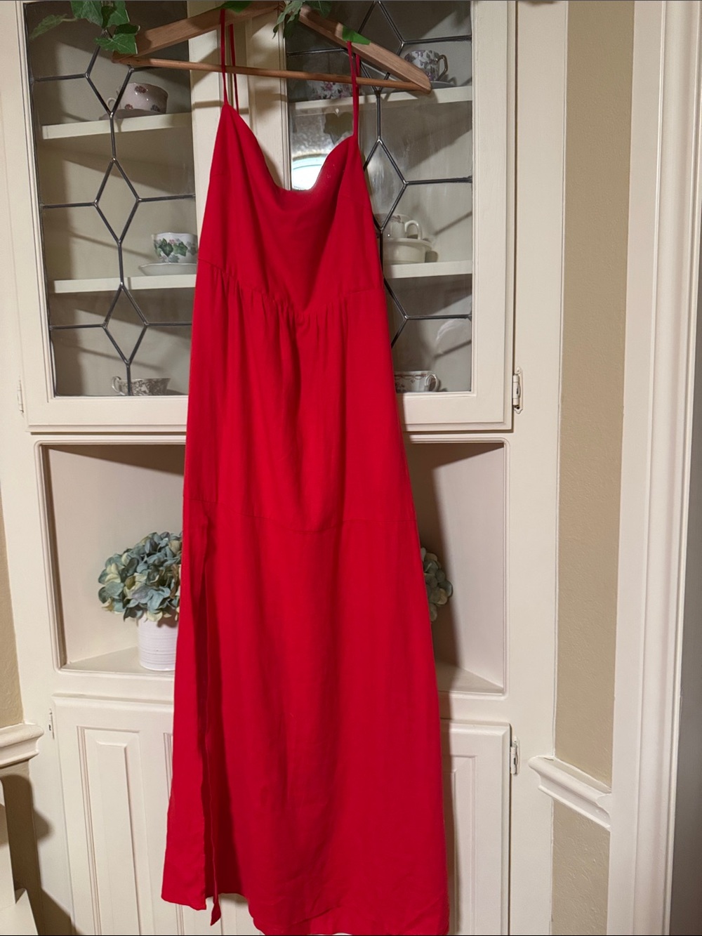Show Me Your MuMu Red Maxi Dress